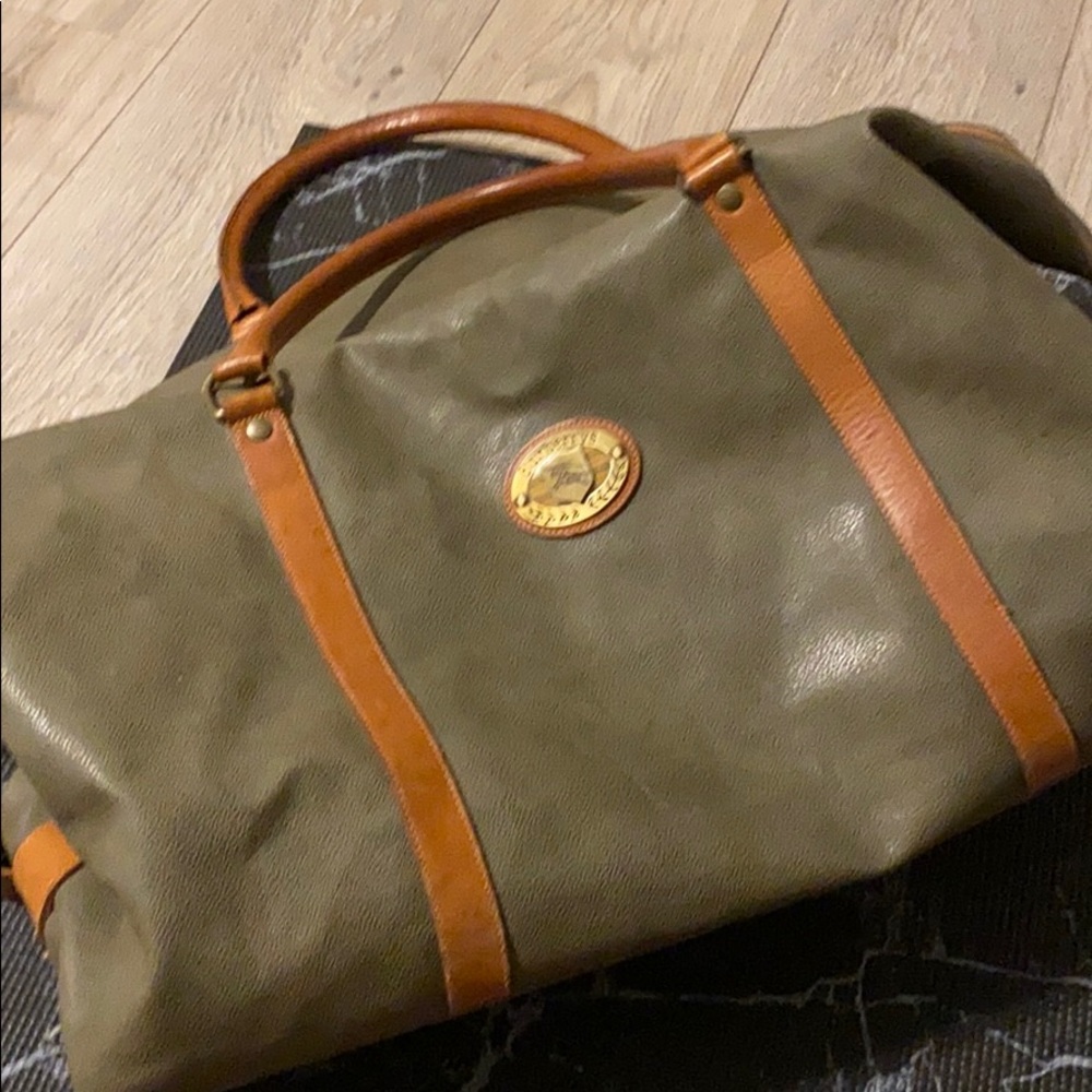 Vintage Burberry Travel Bag
